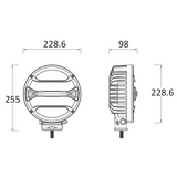 Driving Light 7' With Driving Beam - D0190DE