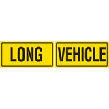 REFLECTIVE LONG VEHICLE SIGN 1020 X 250