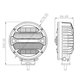 Driving Light 7' With Sopt Beam -D0390S