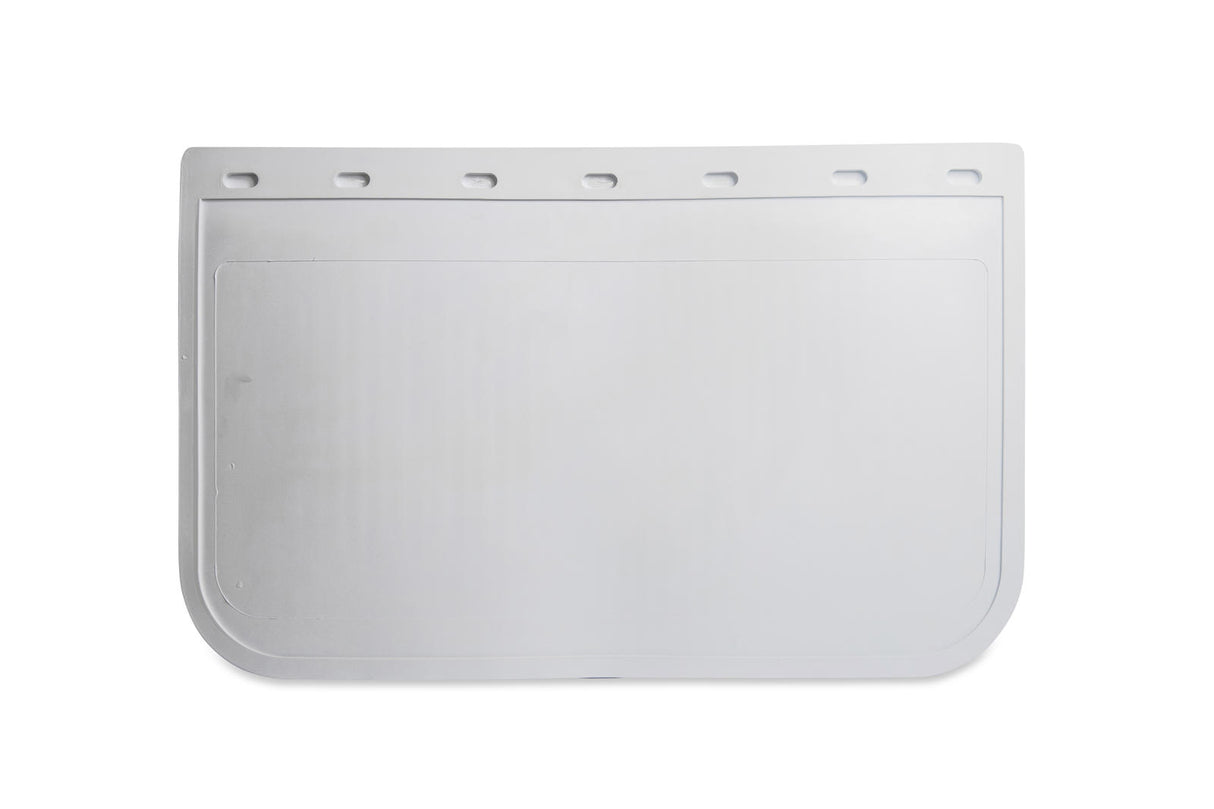 Mudflap Universal Plain White 605x610 MM W 24X24