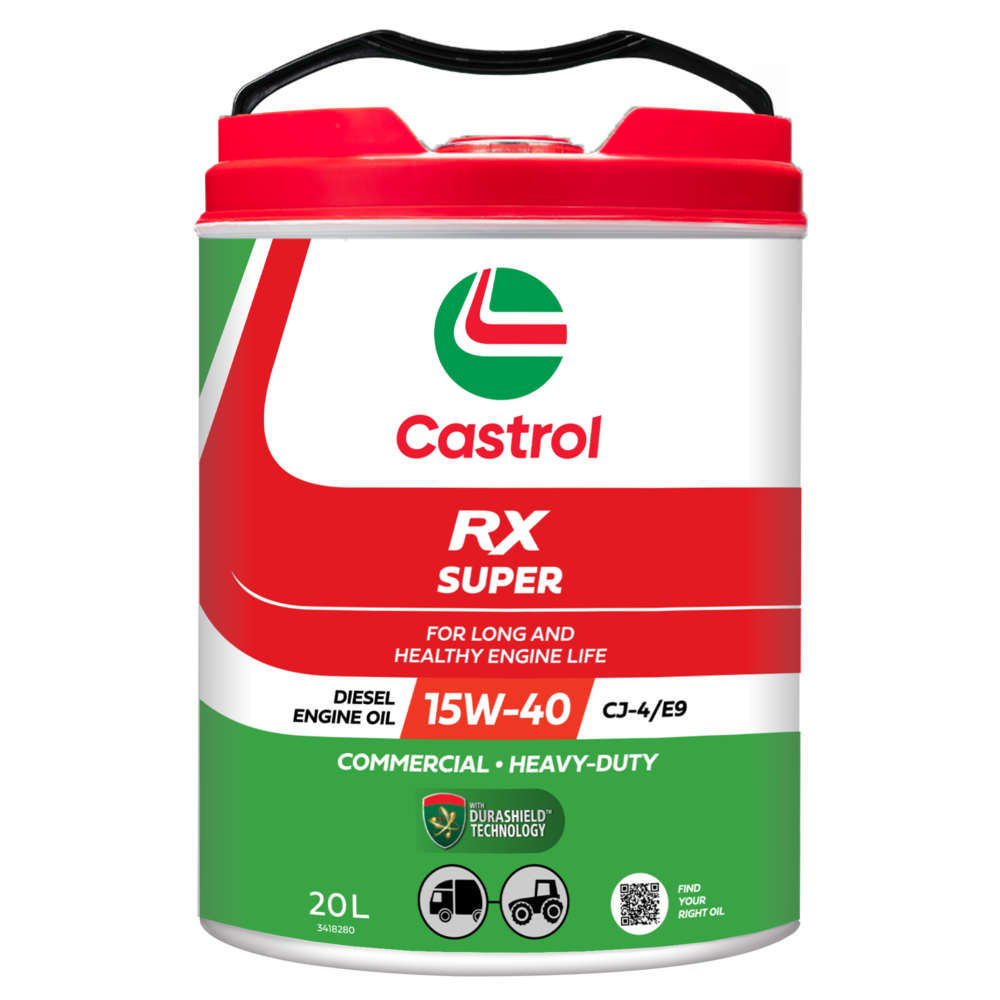 Engine Oil RX Super 15W-40 CJ-4/E9 20L 3418280CA