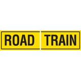 REFLECTIVE ROAD TRAIN SIGN 1020X 250