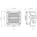 Work Light 4' With Spot Beam -W0460S-P9